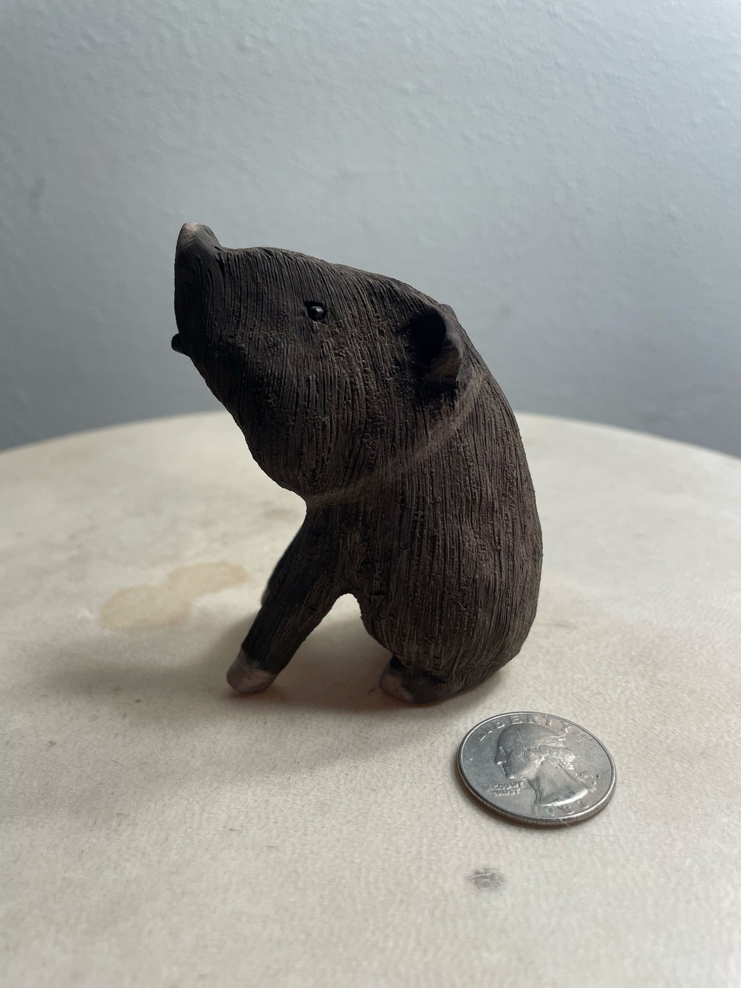 Boar figurine, Mata Ortiz