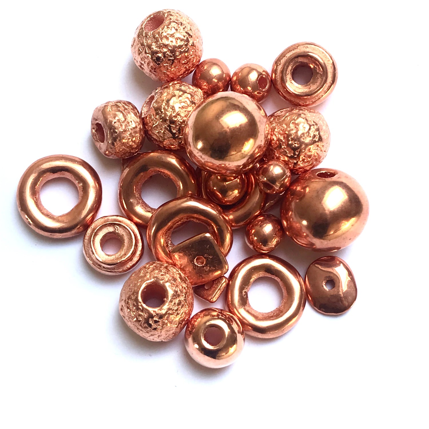 Copper Metal Beads