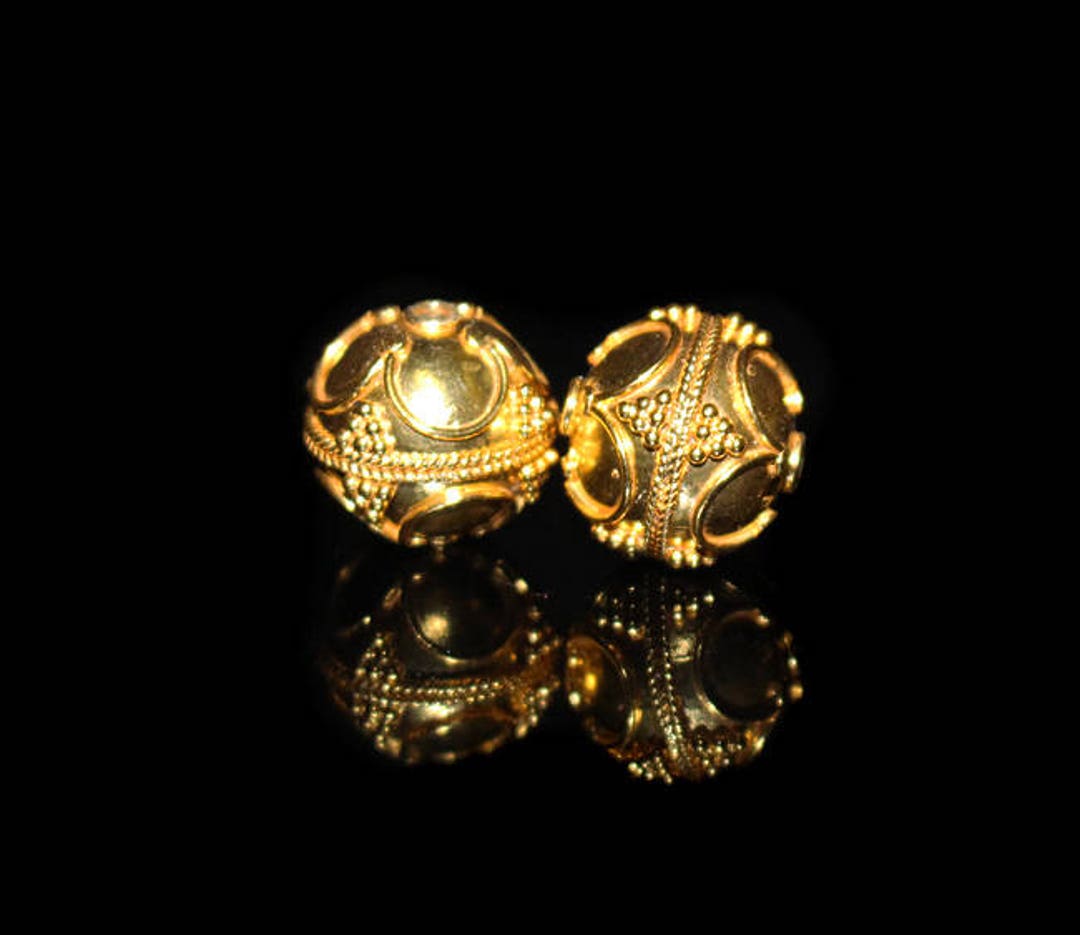 Gold Metal Beads