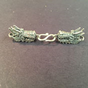 Silver Clasp - Dragon